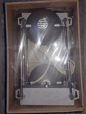 IKEA Silver Metal Under Cabinet Bookcase Three Adjustable Spotlight Fixtures